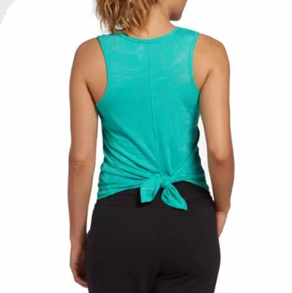 DSG Women's Knot Back Burnout Tank Top